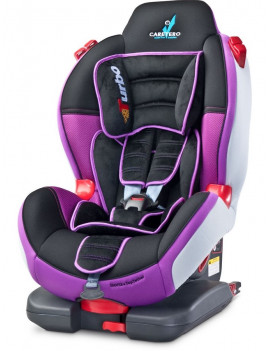 Autosedačka CARETERO Sport TurboFix purple 2016